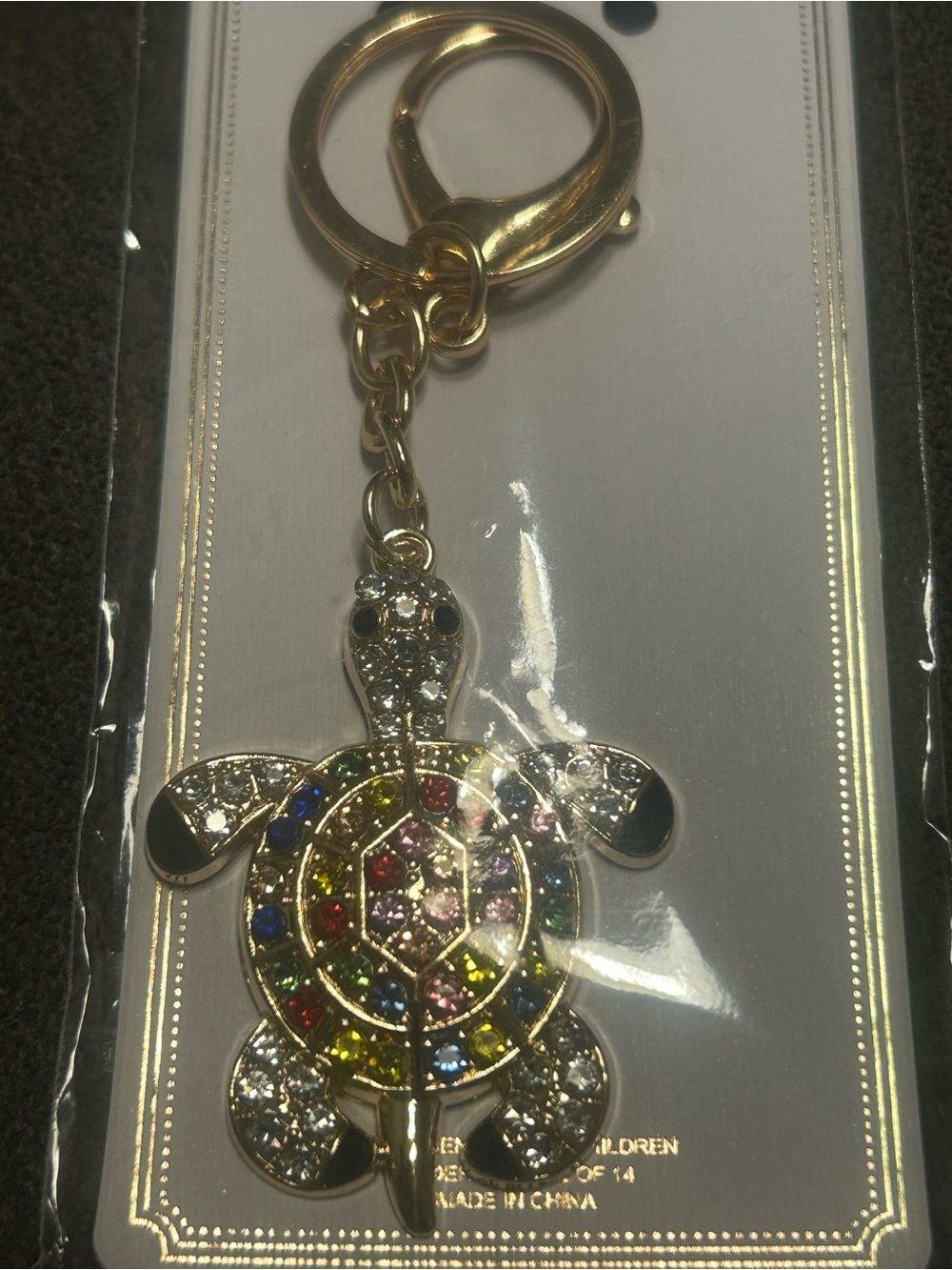 Turtle Purse Charm/Keychain - Picture 2 of 2